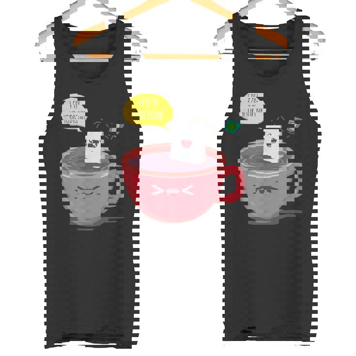 Hot Aromatic Drink Humor Pee In Your Happy Cup Bag Tank Top