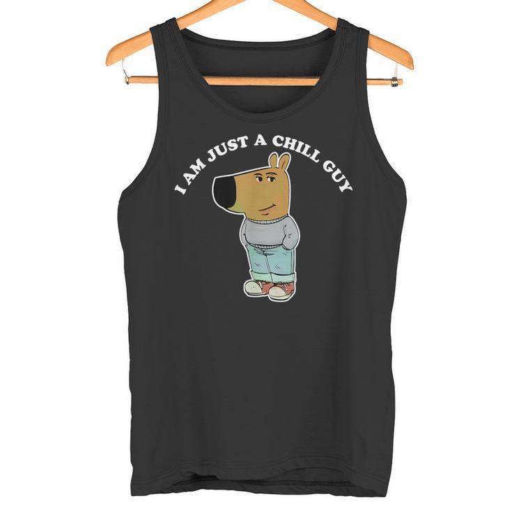 I'm Just A Chill Guy Meme Tank Top