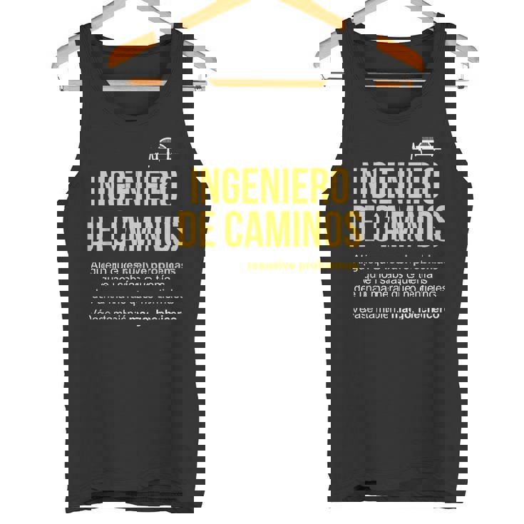 Ingeniero De Ruta Definición Ingeniero De Trayectorias Camiseta sin mangas