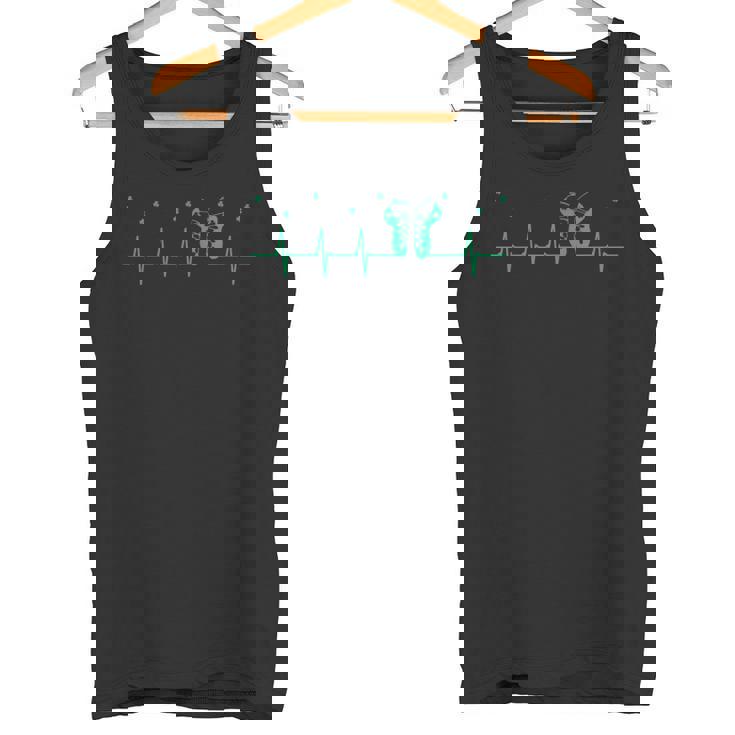 Irish Dance Heartbeat Clover Festival Ceili Stepdance Tank Top