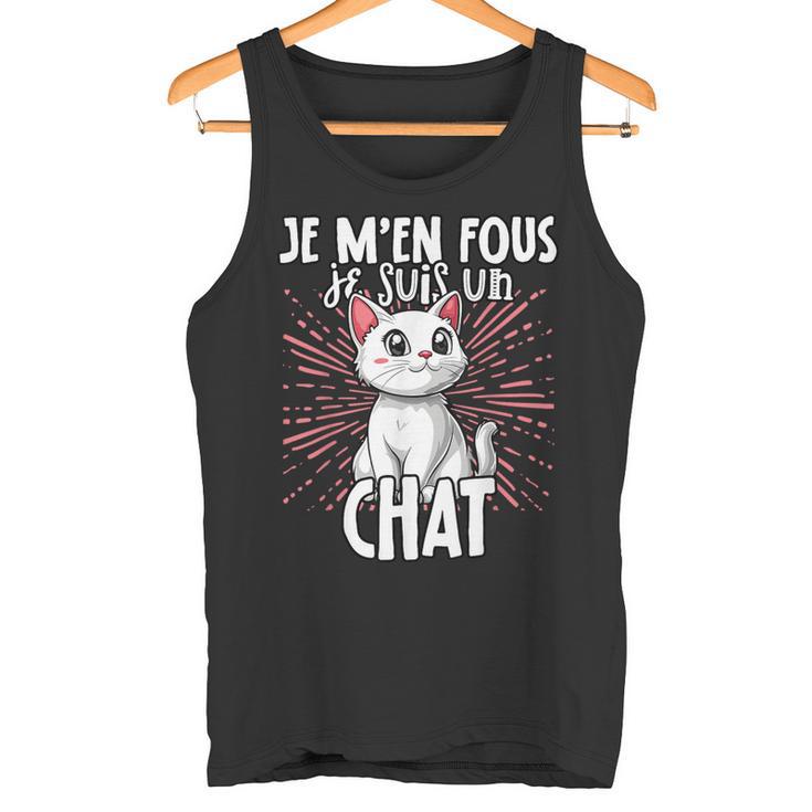 Sweatshirt 'Je M'en Fous Je Suis Un Chat' - Sweat à Capuche Drôle Pour Enfants Et Adultes