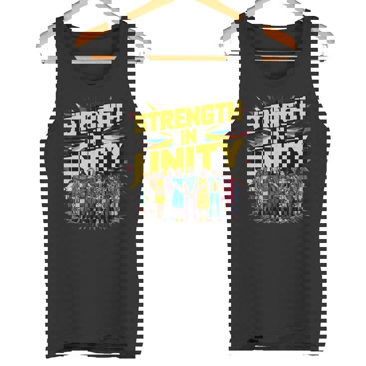 Juneteenth 1865 A Legacy Of Strength In Unity And Freedom Tank Top