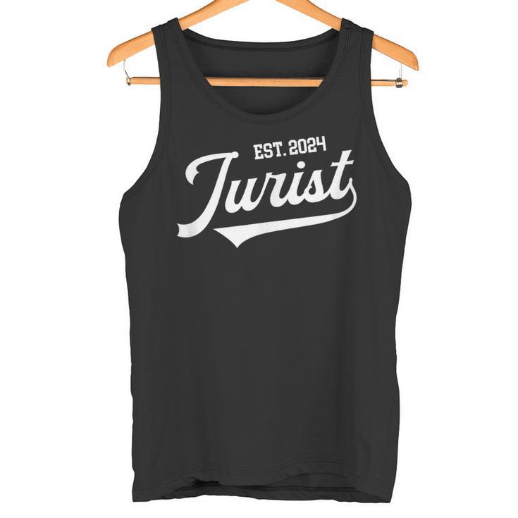 Jura Student 24 Jurists State Exam Passed 2024 Jurist Tank Top