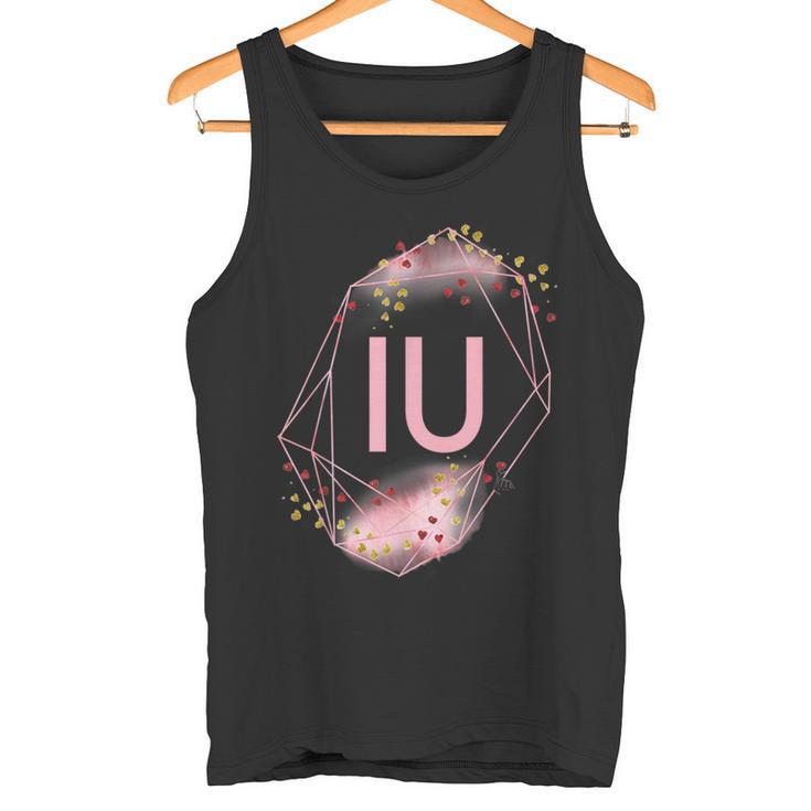 K-Pop Coréen I Love You Hand Letters Iu Together Débardeur e