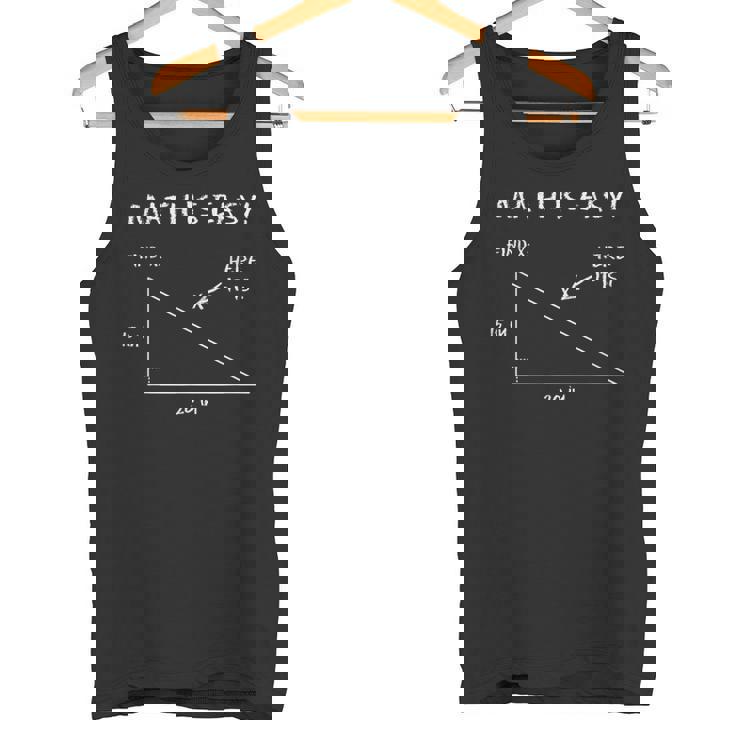 La Matemáticas Es Fácil Hallar X Aquí Es Camiseta sin mangas