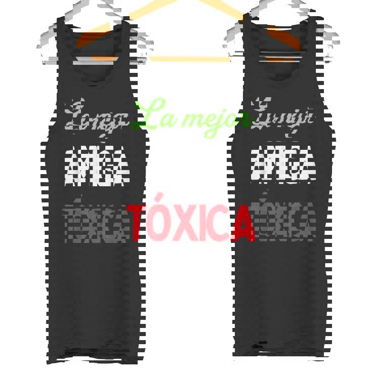 La Mejor Amiga Tóxica Español Divertido Para Latinas Enérgicas Camiseta sin mangas