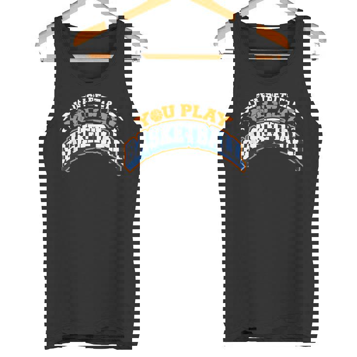Laida Es Mejor Cuando Juegas Al Jugador Aficionado Al Baloncesto Camiseta sin mangas