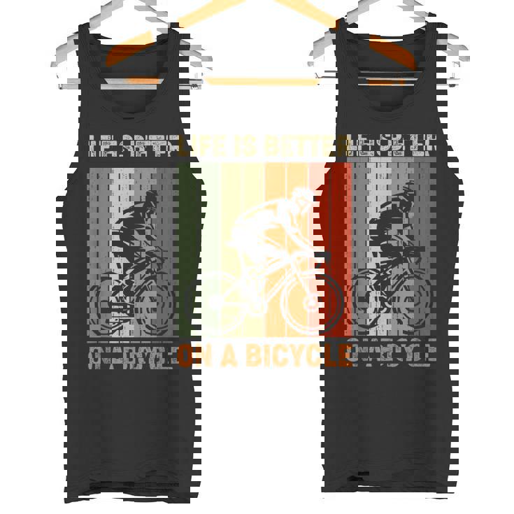 Laida Es Mejor En Una Bicicleta Bicicleta Ciclista Camiseta sin mangas