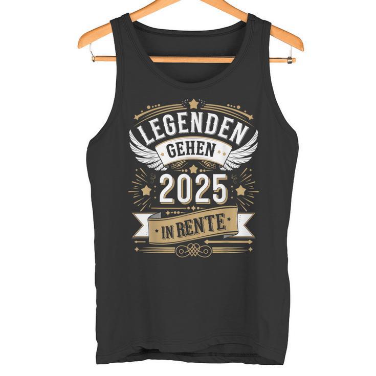 Legends Go 2025 In Retirement Pensioner Tank Top