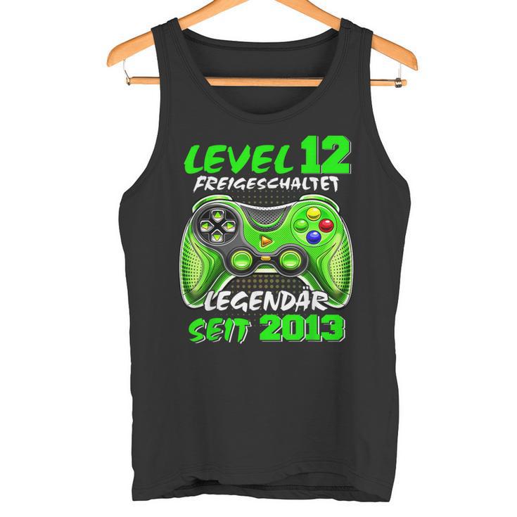 Level 12 Birthday Boy Gamer 2013 12 Birthday Tank Top