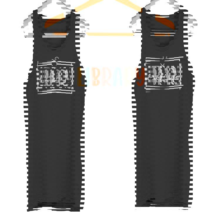 Library Dream Team Librarian Library Squad Crew Coac Débardeur e