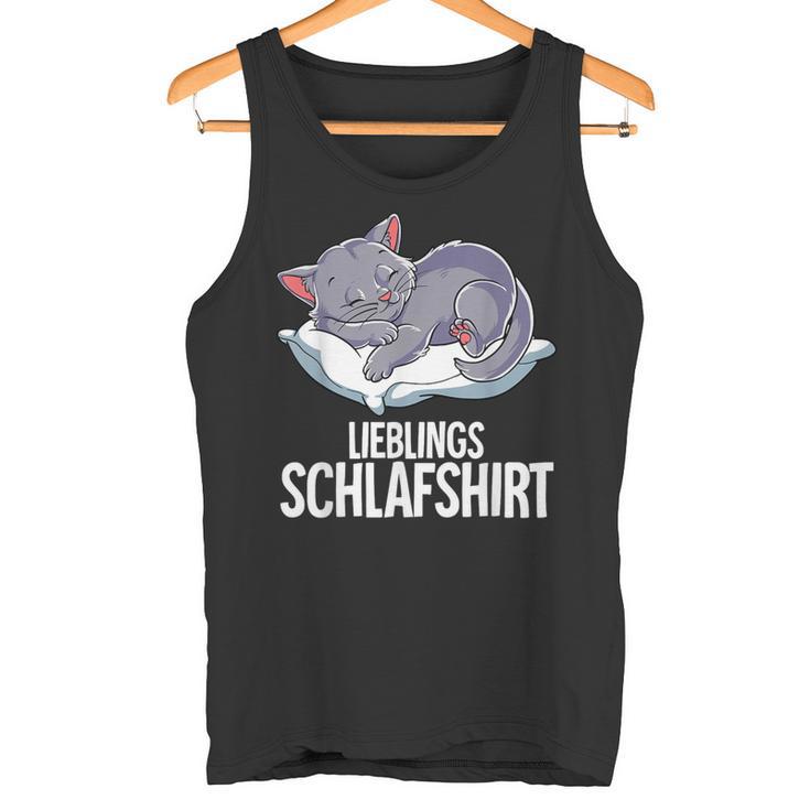 Lieblings Cat Sleep Tank Top