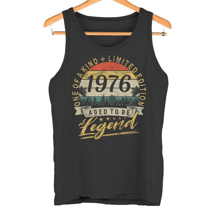 Limited Edition 1976 Geburtstag Retro Geburtsjahr 1976 Tank Top