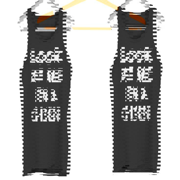 Look At Me I'm A CHICKEN Halloween Costume CHICKEN T-Shirt Tank Top