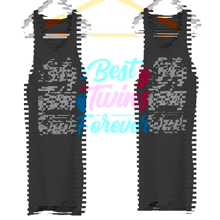 Los Mejores Gemelos Para Siempre Twin Sarcástico Humor Camiseta sin mangas