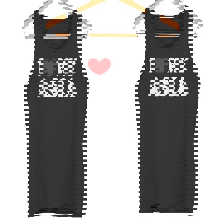 I Love My Asia I Heart My Asia Tank Top