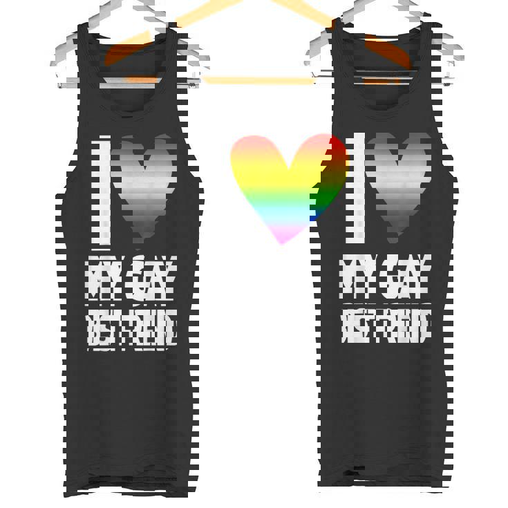 i Love My Gay Best Friend Tank Top