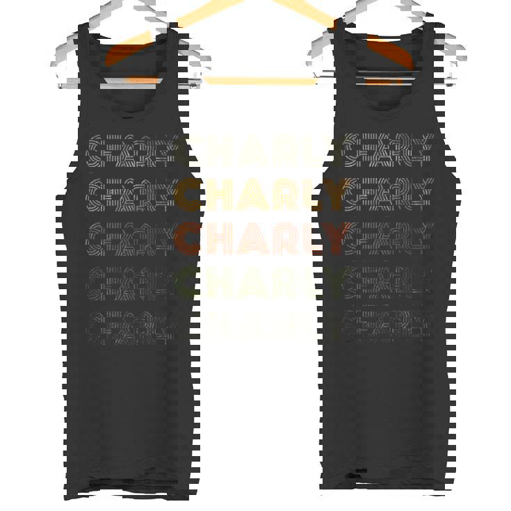 Love Heart Charly Grunge Estilointage Negro Charly Camiseta sin mangas