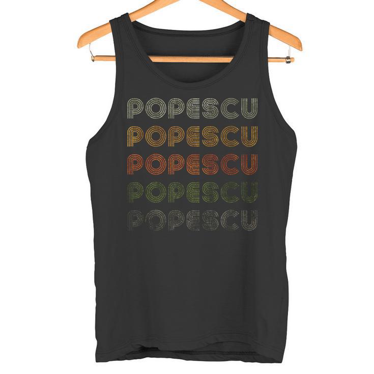 Love Heart Popescu Grungeintage-Stil Schwarz Popescu Tank Top