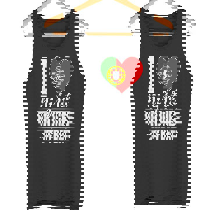 I Love My Hot Portuguese Boyfriend Portugal Camiseta sin mangas