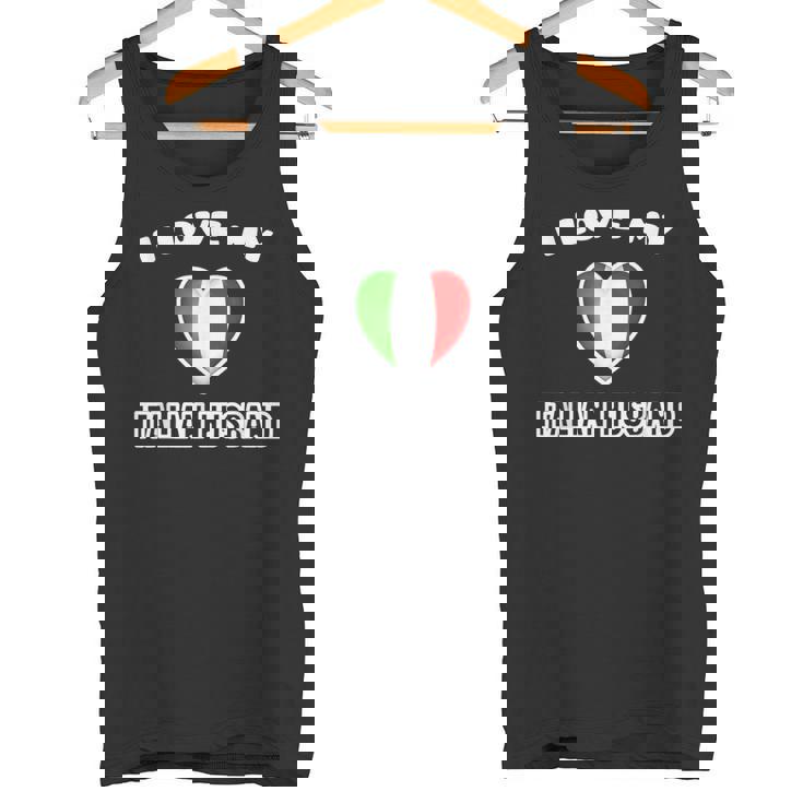 I Love My Italian Husband Camiseta sin mangas