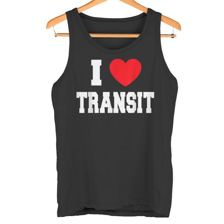 I Love Transit Tank Top