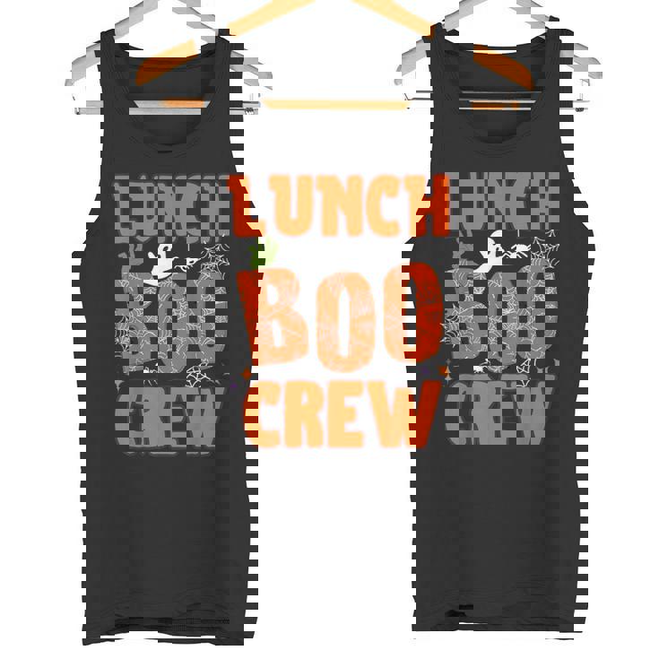 Lunch Lady Boo Crew Cafeteria Halloween Costume Matching Tee Tank Top