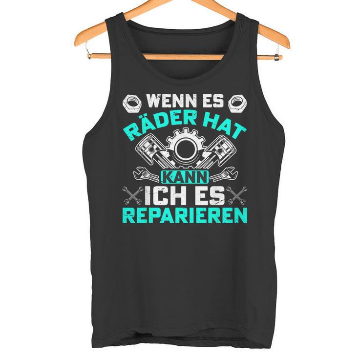 Mechatronic Screwdriver Car Mechanic Tank Top