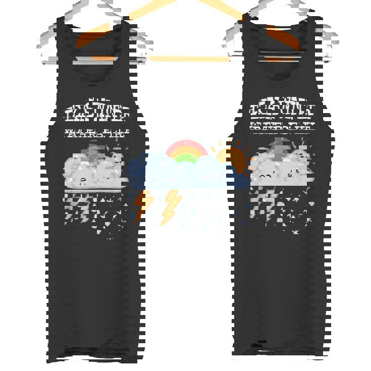 Météo Texas Drôle Kawaii Débardeur e