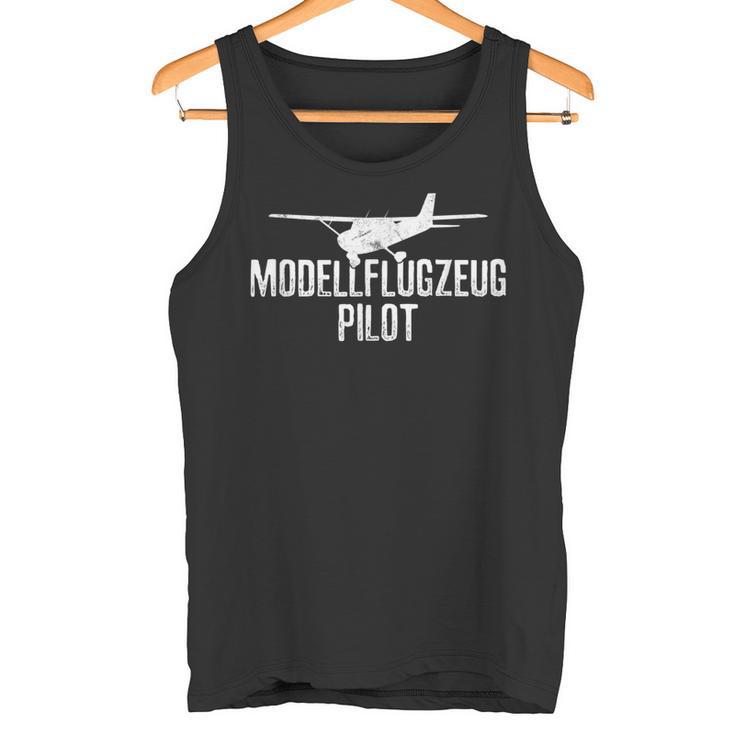 Model Aeroplane Pilot Model Flying Pilot Tank Top