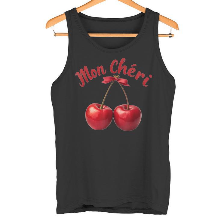 Mon Chéri French Expression Means My Favourite Tank Top