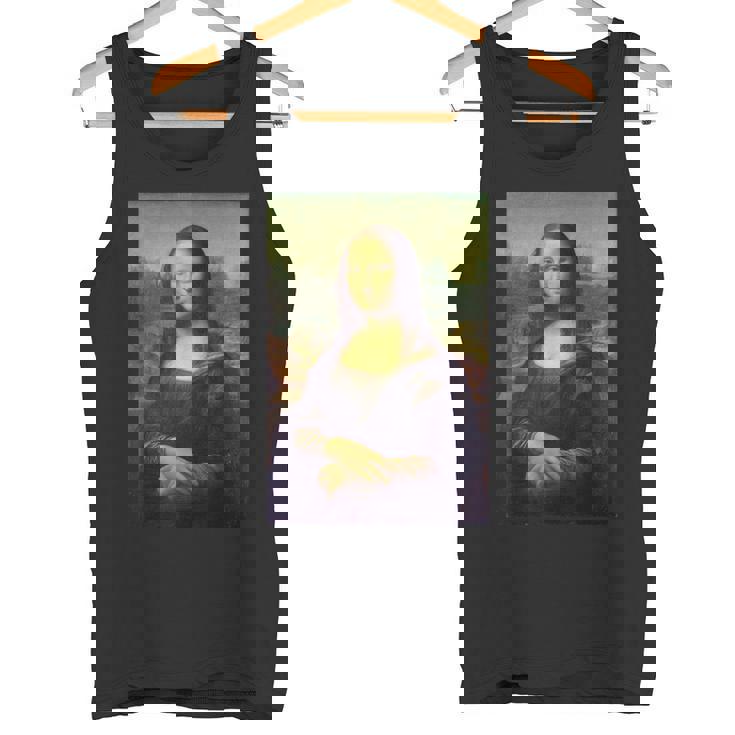 Mona Lisa Leonardo Dainci Historia Del Arte Arte Renacimiento Camiseta sin mangas