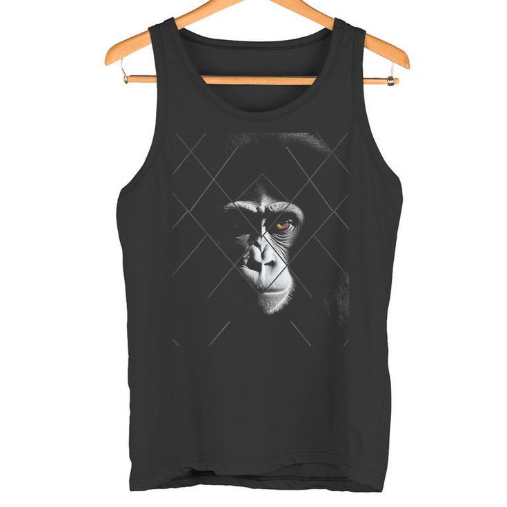 Mono Animal Motivo Arte Mono Camiseta sin mangas