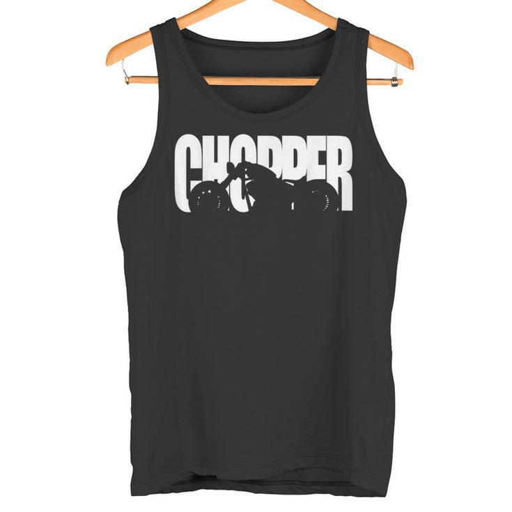 Motorcycle Chopper For Motorcyclists S Tank Top