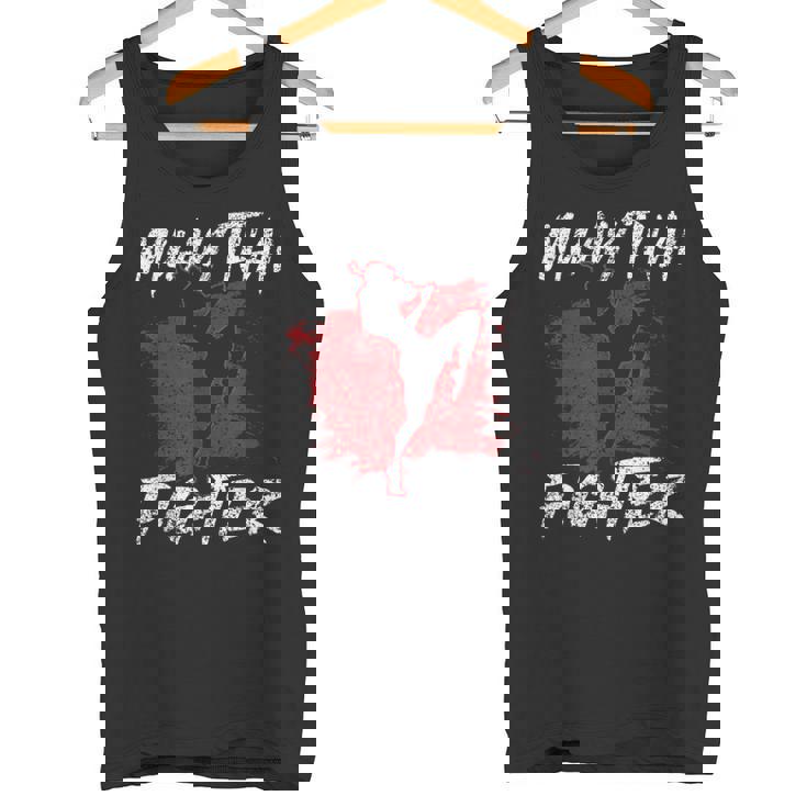 Muay Thai Fighter Boxeo Artes Marciales Hobby Camiseta sin mangas