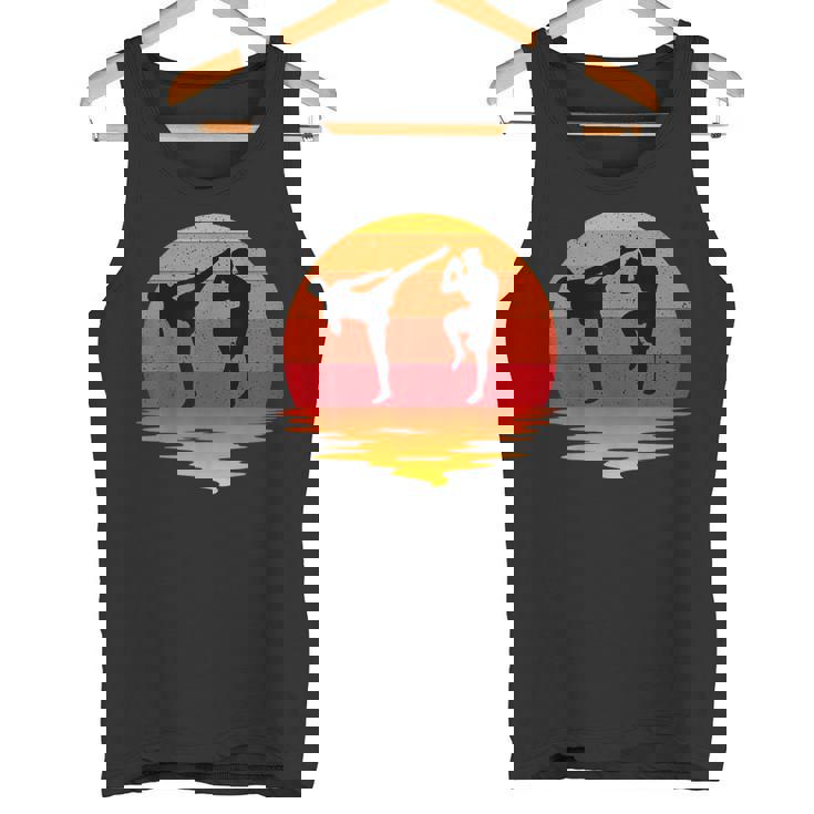 Muay Thai Retro Vintage Martial Arts Combat Boxing Sport Tank Top