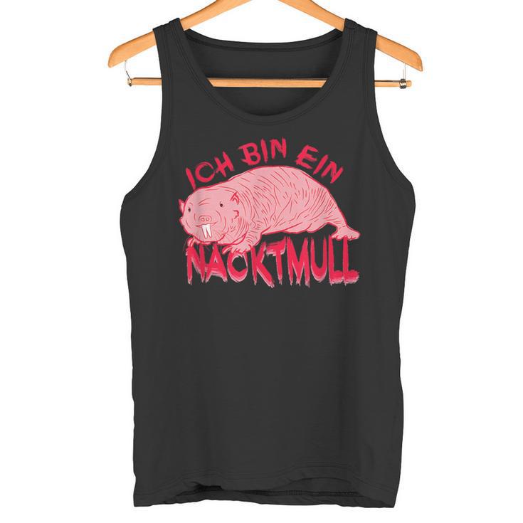 Naked Mull Saying Ugly Rodent Tank Top