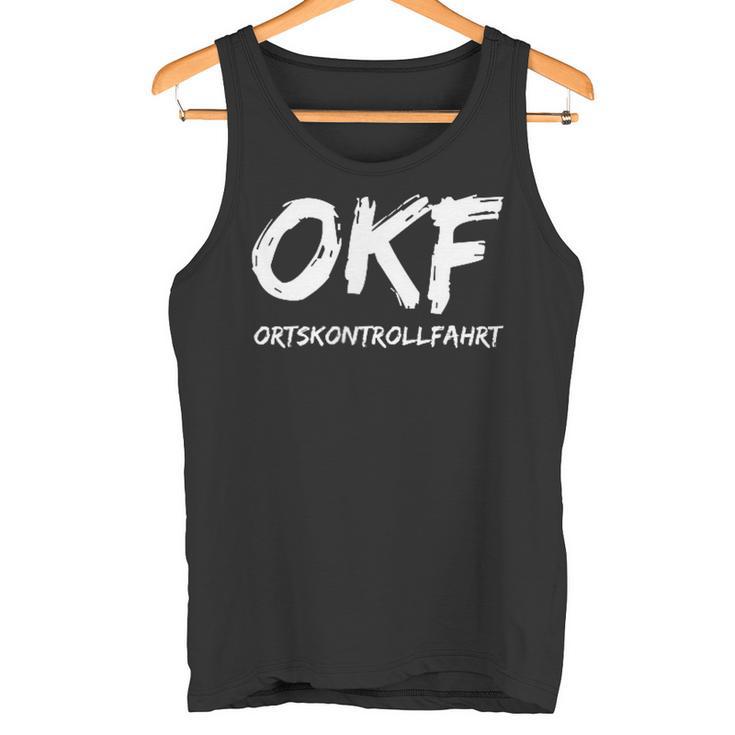 Okf Ortskontrollfahrt Minimalist Tank Top