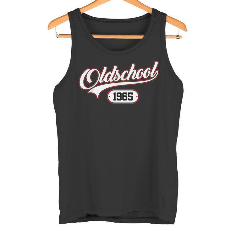 Oldschool 1965Intage Birthday Tank Top