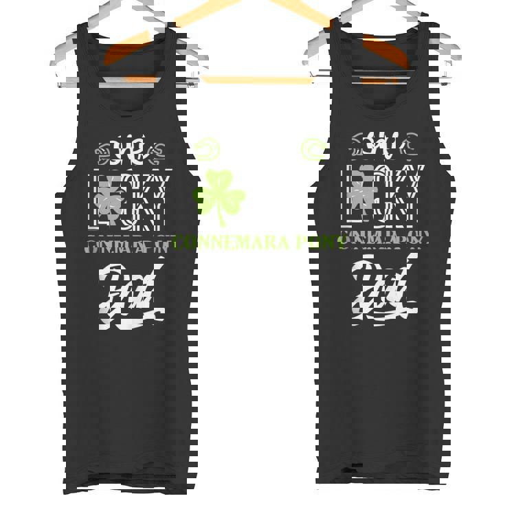 One Lucky CONNEMARA PONY Horse Dad Irish Horseback Riding Tank Top Tank Top