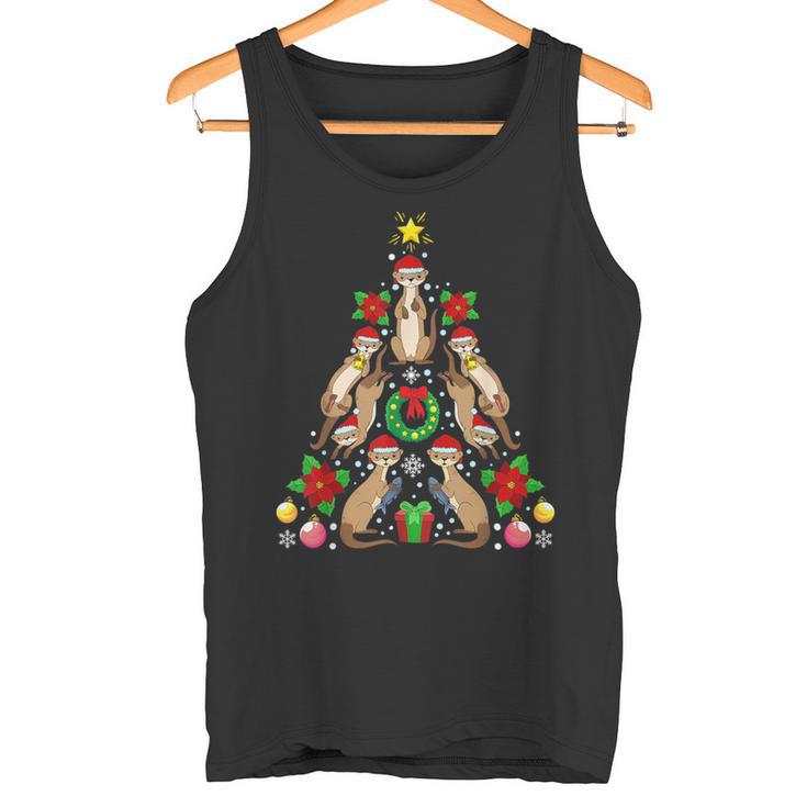 Otter Christmas Tree Christmas Fish Tank Top