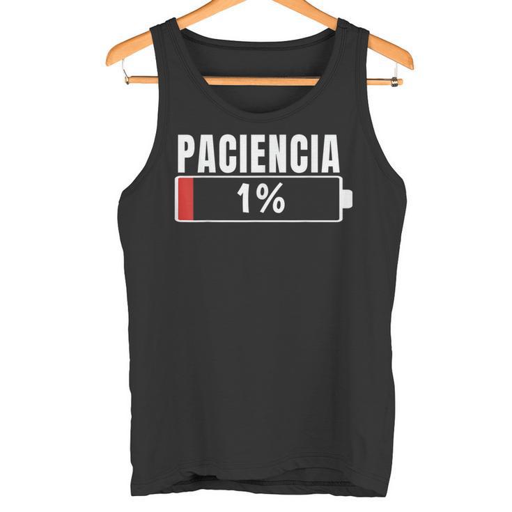 Paciencia At 1 Regalo Divertido Cumpleaños Pijama Parejas Camiseta sin mangas