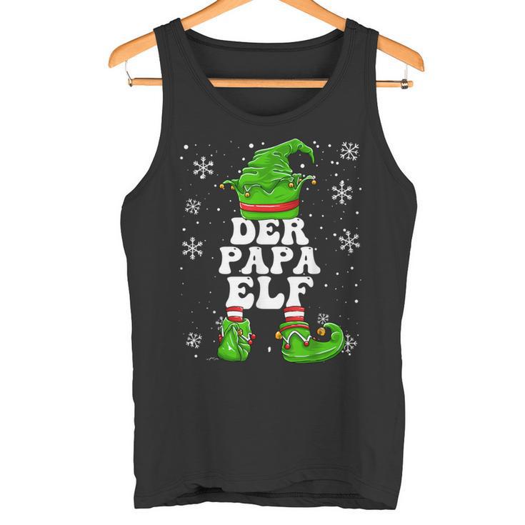 Papa Elf Father Elf Christmas Tank Top