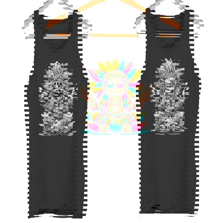 Paresseux Hippie Signe De La Paix Fête Des Années 70 Et Costume Des Années 60 Années 70 Débardeur e