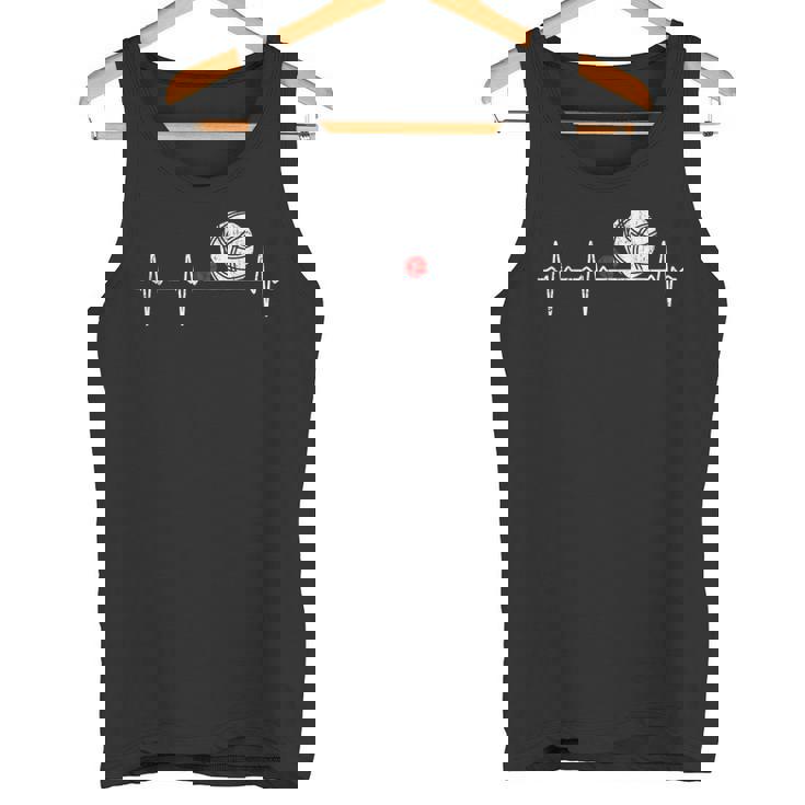 Petanca Heartbeat Petanca Boccia Balls Jugador Camiseta sin mangas