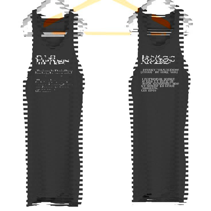 Pole Kisses Diccionario Termiología Para Pole Dance Pole Dancer Camiseta sin mangas