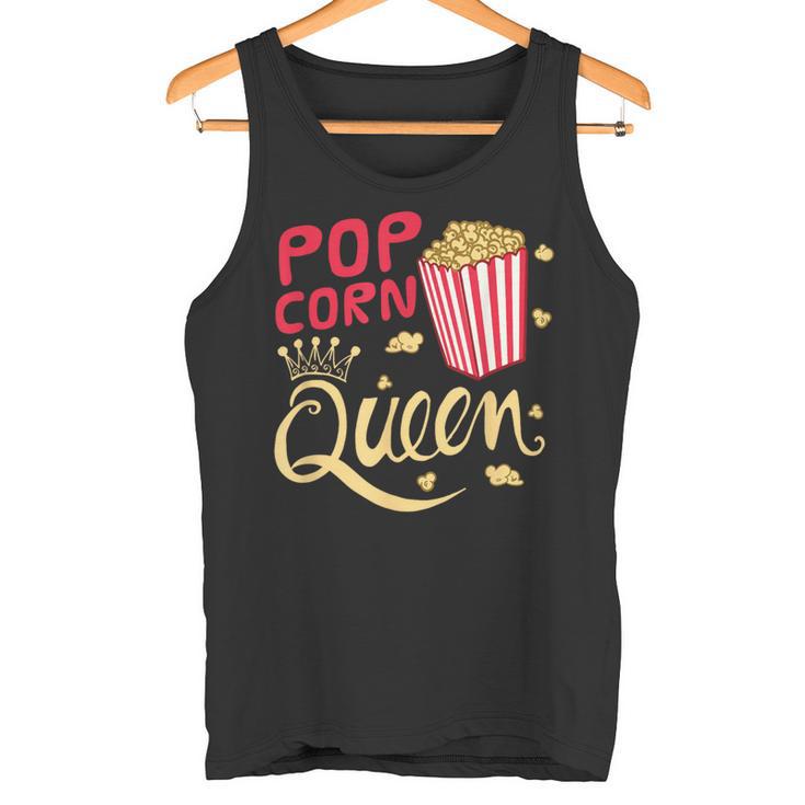 Popcorn Snack Cinema Sweet Salty Popcorn Tank Top