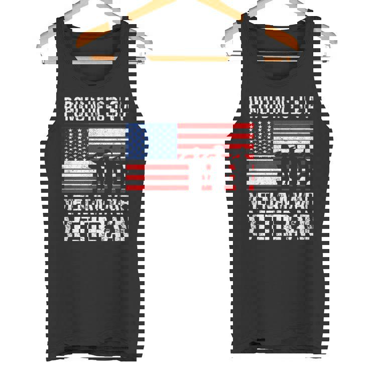 Proud Niece Vietnam War Veteran For Matching Uncle Vet Tank Top