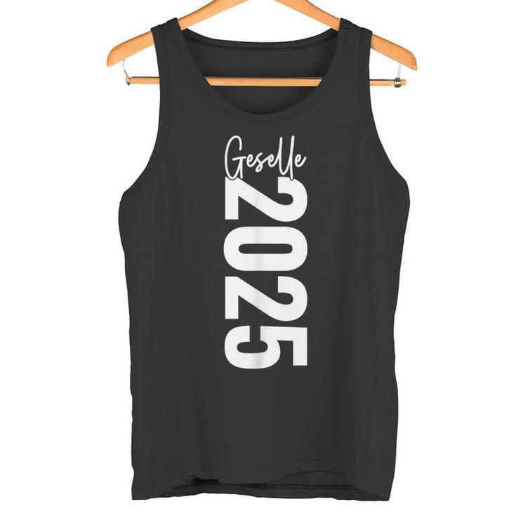 Prüfung Bestanden Geselle Abschluss 2025 Geschenk Schwarz Erwachsene Klein Klassisch Gesellenprüfung Bestanden Geselle 2025 Tank Top