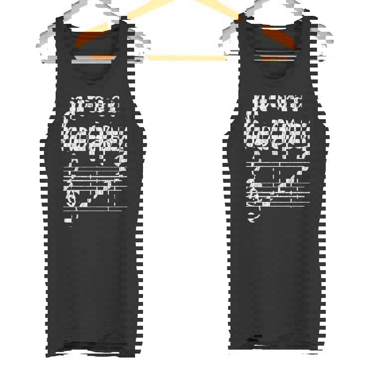 Put On A Happy Face Music Gráfico Divertido Para El Músico Camiseta sin mangas
